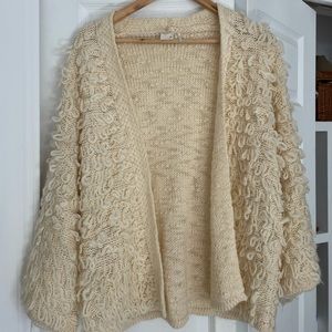 Anthropologie cropped cardigan. O/S
